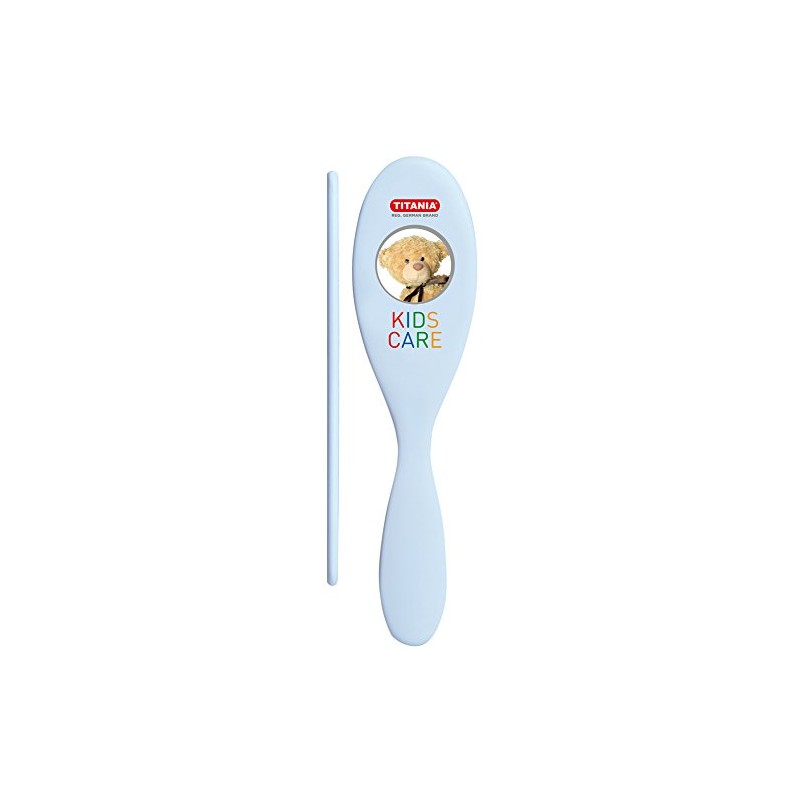 TITANIA Baby Brush and Comb with Teddy Bear Print in