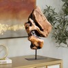 WELLAND Irregular Cedar Wood Sculpture 8.75" W x 1.75" D