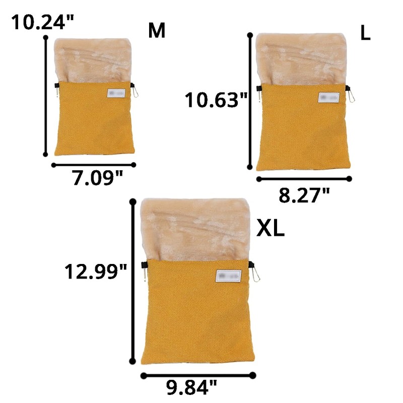 MANON ROSA Hamster Hideout Winter Bed - Cozy Pet Cage