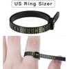 Weforu 2 Pack Ring Sizer Measuring Set Reusable Finger Size