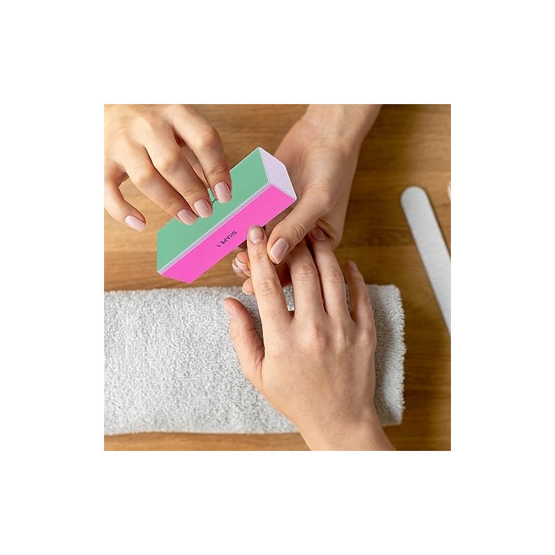 4 Way Nail Buffer Block (6 pcs), Nail Shine Buffers