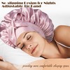 NEOVIVA Silk Bonnet for Sleeping Women Satin Bonnet Single Layer