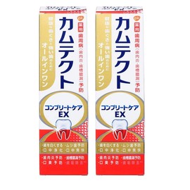 Cam-Tect Complete Care EX Periodontal Disease (Gingivitis, Pyorrhea), Toothpaste, Set of 2, 3.5 oz (105 g) x 2