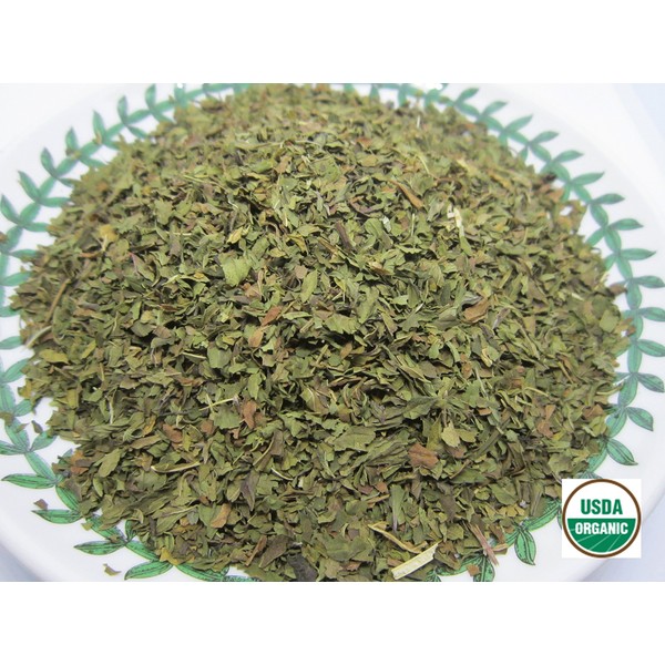 Peppermint - Mentha piperita Loose Leaf C/S from 100% Nature by Nature Tea (2 oz)