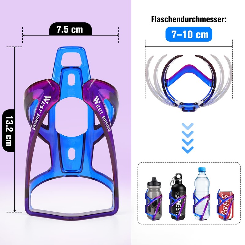 HASAGEI Bicycle Bottle Holder Improved Version Water Bottle Holder Bicycle
