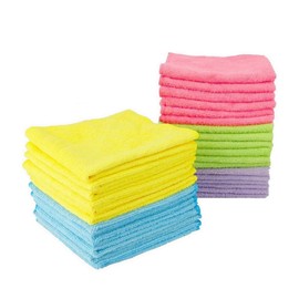 Leviatan - Microfiber Cleaning Cloths 30 Pack | for Home, Hotel, Office | 30x30cm | Multicolored | Pack of 5-6 Sets