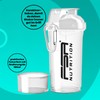 FSA Nutrition Protein Shaker with Powder Compartment for Creamy Shakes