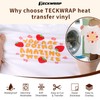 TECKWRAP Pastel Heat Transfer Vinyl 20 Sheets HTV Vinyl Bundle