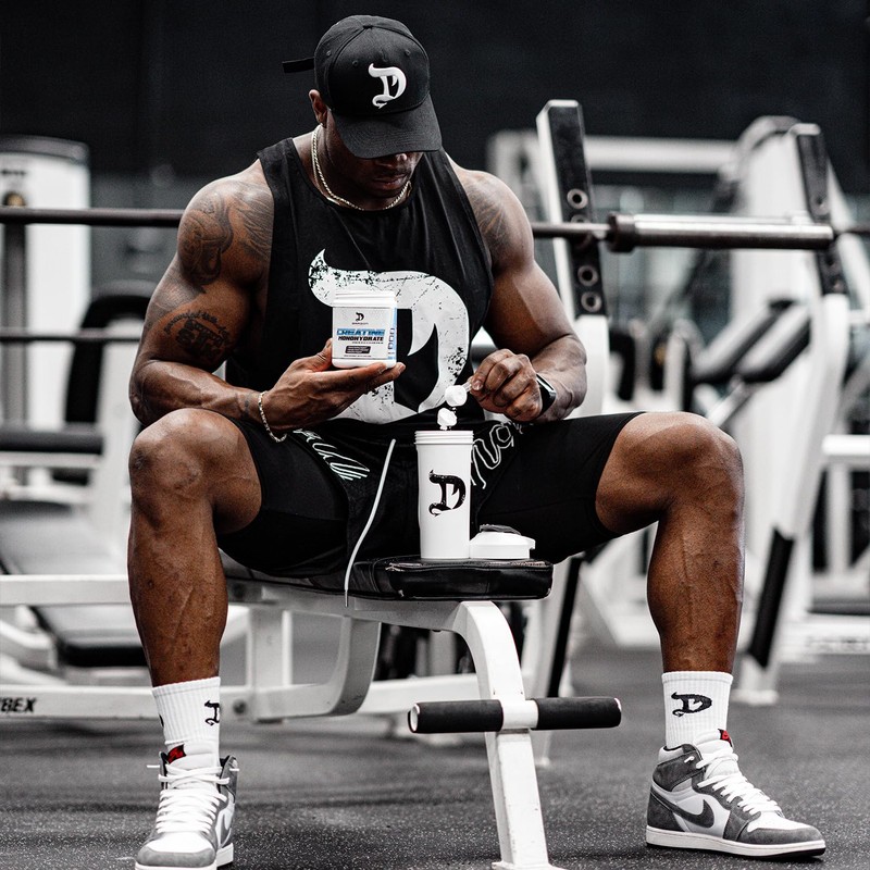 DRAGON PHARMA Creatine Monohydrate, Aid Muscle Recovery, Post-Workout Supplement, Antioxidant