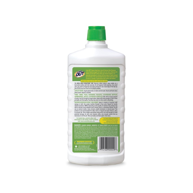 Lime Out AO06N Lime, Calcium, Rust, and Mineral Deposit Remover-24