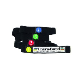 TheraBand Widerstandstrainer Stretching Band Schwarz, OneSize