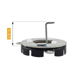 OLIMPOCICLI 1963-1982 Corvette Contact Horn and Horn Button Retainer Non Telescopic - 0.91 inch