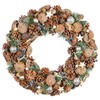 XL 50cm Christmas Wreath Blueberry & Ivy Pine Cone Hanging