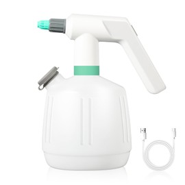 Uten Cordless Electric Sprayer - 2L Rechargeable Electric Spray Bottle, Lightweight Portable Sprayer, Multi-Use for Cleaning, Watering, Disinfecting