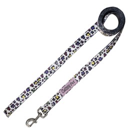 Cutesy Pet | Designer Dog Leash | Rainbow Leopard | 6 2 Different Sizes