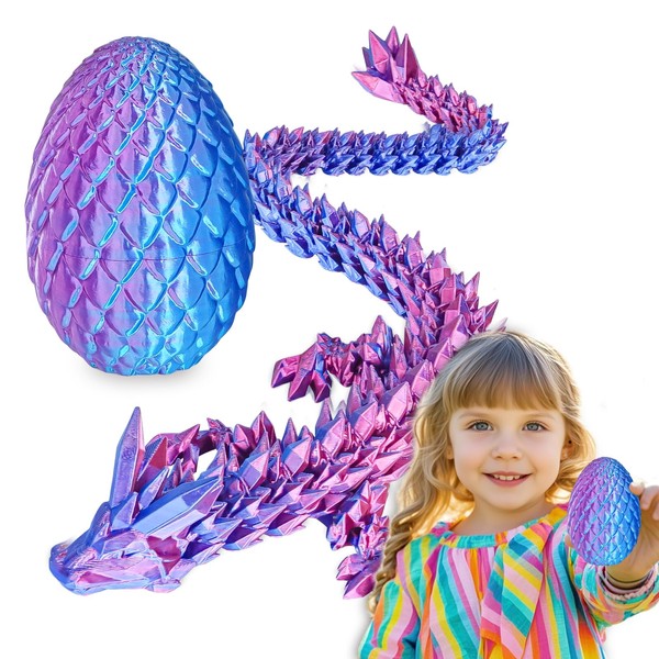 Balkwan Surprise Dragon Egg with Dragon Inside, Gifts for Children