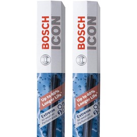 BOSCH 26A17A ICON Beam Wiper Blades - Driver and Passenger Side - Set of 2 Blades (26A & 17A)