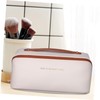 BIUDECO Large Capacity PU Toiletry Bag for Women Travel Makeup