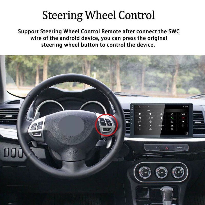 Unbranded 64G For Mitsubishi Lancer 2008-2015 Android 13 CarPlay Car