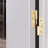 BAMI-LEE House Lift Off Hinge, 2pc Solid Brass Detachable Right
