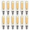 FLSNT Candelabra LED Light Bulbs 40W Equivalent, Dimmable E12 LED