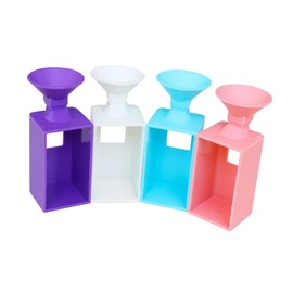 Baoblaze 4 Pieces Diamond Artwork Drill Funnels Reusable Craft Supplies DIY Enthusiasts Embroidery Tools for Round Containers