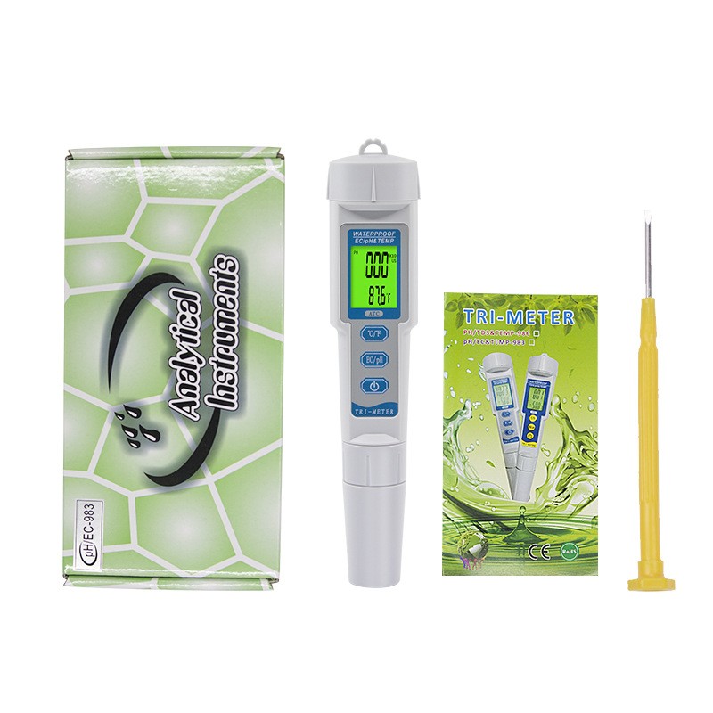 Water Quality Meter Pen Type EC PH TEMP 3 in