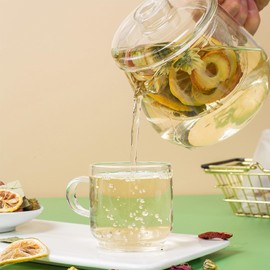 Lemon Lotus Leaf Tea 7.05oz Flower Tea 200g/bag Lemon Hawthorn Lotus Leaf Combined scented tea