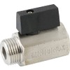 Stainless Steel Mini Ball Valve with Toggle Handle for Compressed