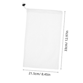 Parliky 2pcs Pool Filter Socks for Skimmer Baskets Replacement Mesh Bag for Pool Vacuum and Aquariums Convenient and Versatile Cleaning and