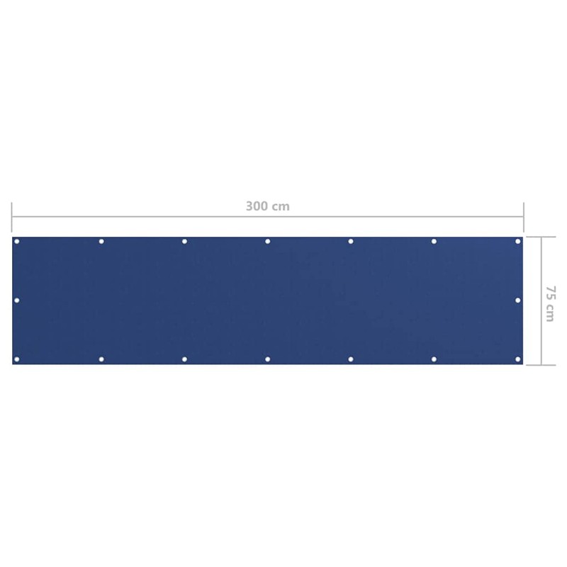 vidaXL Balcony Privacy Screen Canopy Patio Wind Protection Sun Protection