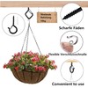 VVHFXD Pack of 22 Screw Hooks, Stainless Steel, Black, with