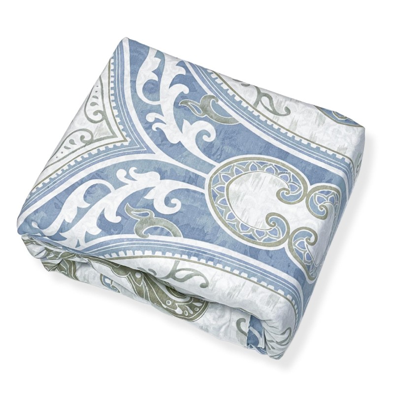 Creative Medallion 3PC Print Duvet Cover Set, 100% Cotton, Full/Queen