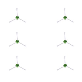 iRobot Roomba Edge Cleaning Brush for J9+, j7+, i7+, i5+, i3+, j9, j7, i7, i5, i5, i3, i2, e5, Edge Brushes (Set of 6), 4747487