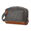 Bag – Mens – Felt Grey and Brown