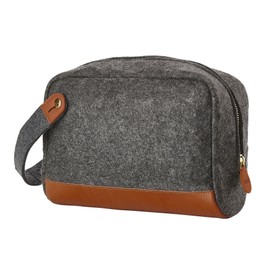 Bag – Mens – Felt Grey and Brown