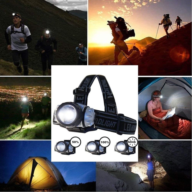 DoCtorlight IH510DL LED heaDlamp, 1 W, 3 straps