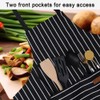 TOMVAES 2 Pack Kitchen Cooking Aprons, Adjustable Soft Chef Apron