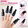 Teenitor Nail Gel Remover Tools Kit with Nail Remover Clips,