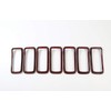2019-2023 ABS Plastic Grille Cover 7pcs Black