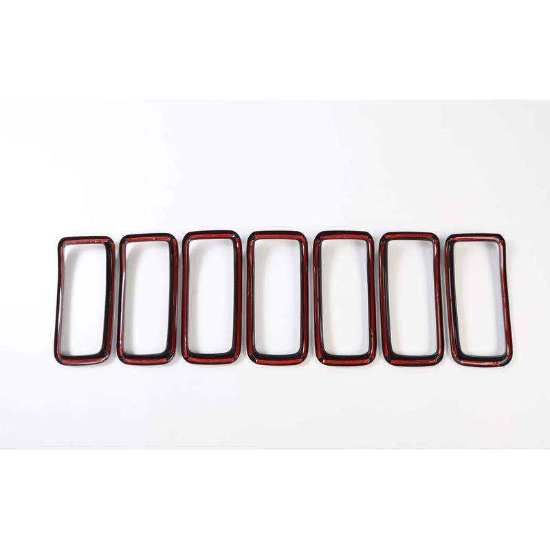 2019-2023 ABS Plastic Grille Cover 7pcs Black