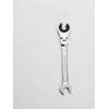 FLZOSPER 22mm Metric Fix Tubing Wrench，Flex-Head Gear Wrench, Ratcheting Fix