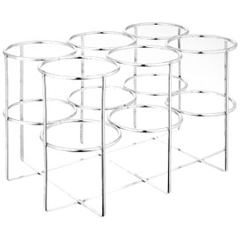 Drive Medical 18114 Economy Oxygen Rack, Chrome