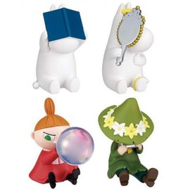 Takara Tomy Arts Moomin Hide & Seek Hide and Seek Figure 2 x All 4 Types Set Full Comp Capsule Toy