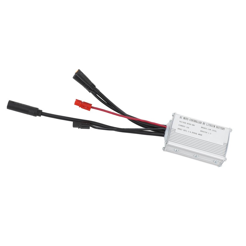 Electric Bike Motor Controller 15A Brushless Square Wave Controller with