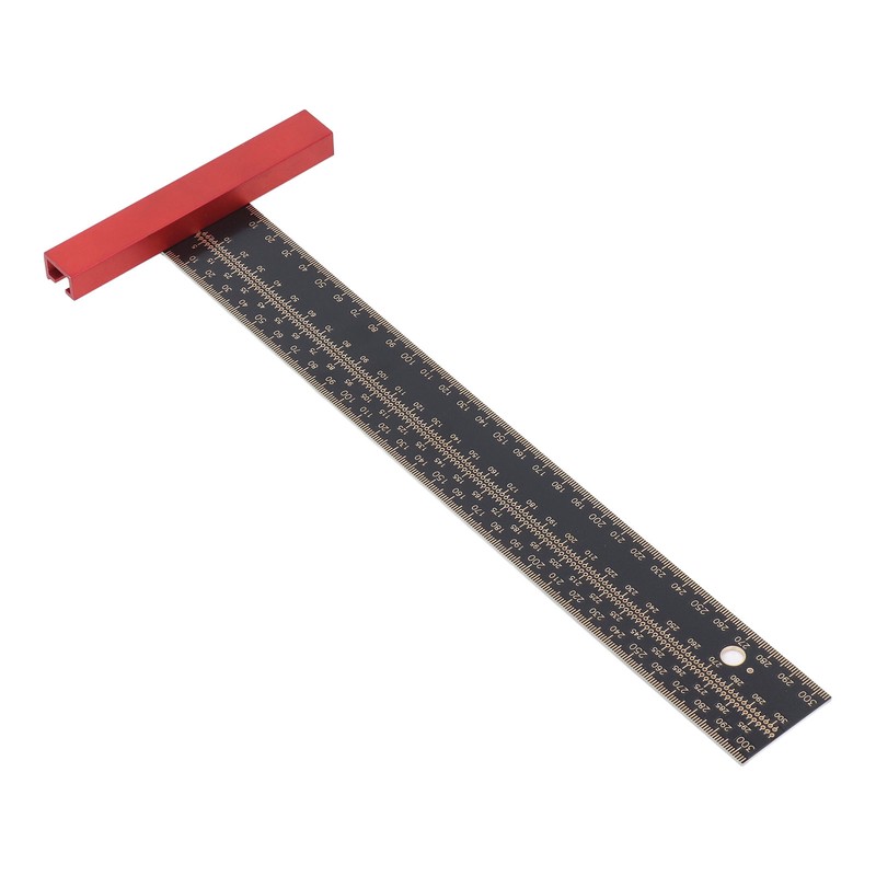 300mm T Square Ruler Woodworking Scriber High Accuracy Marking Measuring