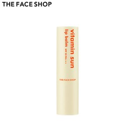 THE FACE SHOP Vitamin Sun Lip Balm SPF22 PA+++ 18.6g, Color:01 Red