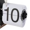 Retro Digital Flip Down Clock Flip Desk Clock Mechanical Battery