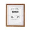 RaphelArt Oak Series 8x10 Solid Oak Picture Frame, Natural Grain