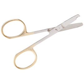 Tool Tron Tooltron Snip-A-Stitch Scissors 3-1/2"-Gold Plated